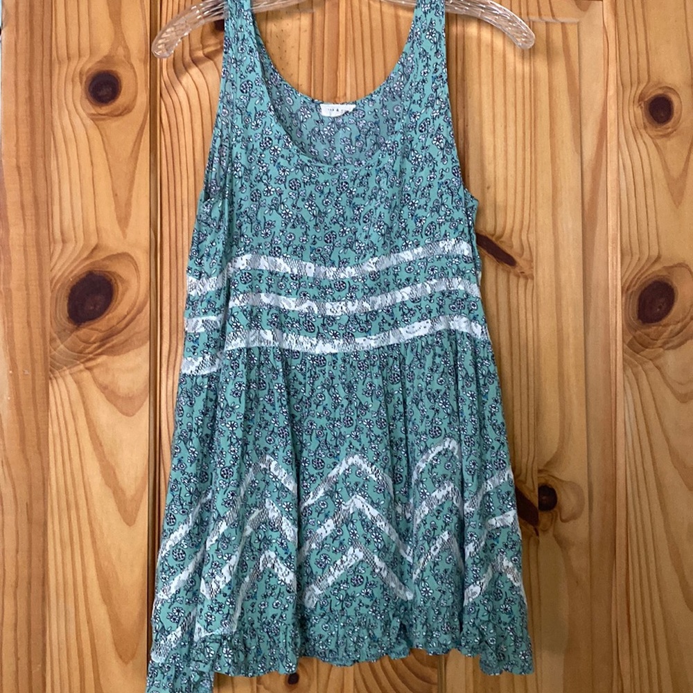 🌸long floral tank top